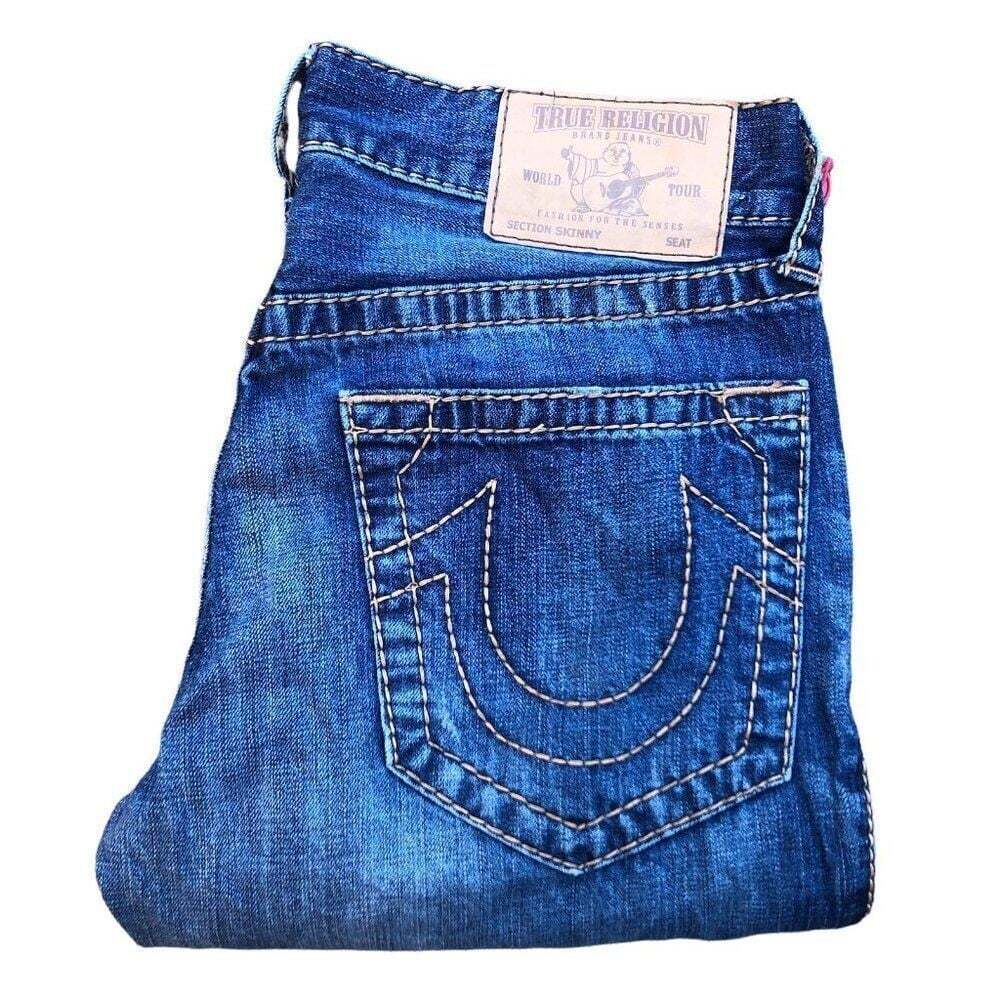 True Religion Jeans Size 31 SKINNY Blue
